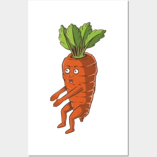 Carrot Squatting Posters and Art